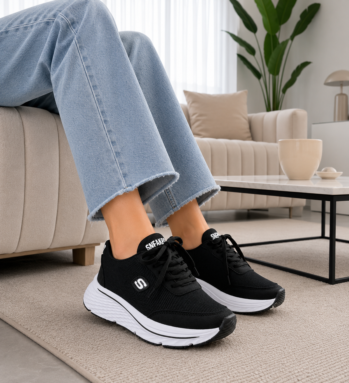 Sneakers deportivos malla importada Fitglance